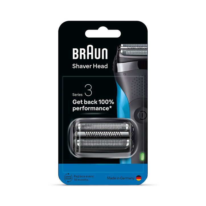 Braun Series 3 Electric Shaver ORIGINAL Replacement Head, 21B