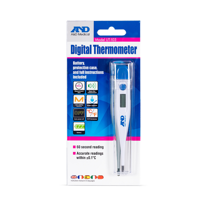A&D Medical UT-103 Digital Thermometer