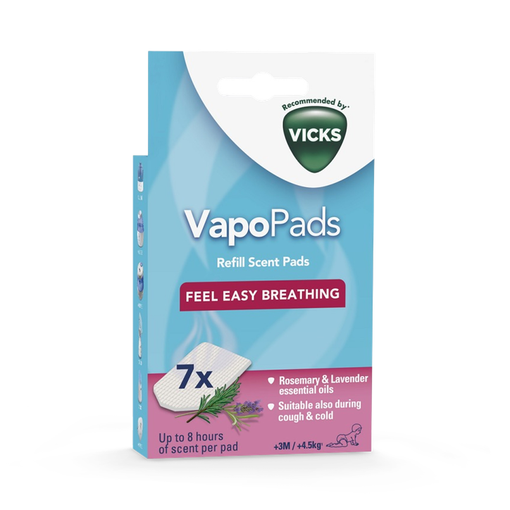 Vicks Paediatric VapoPads Rosemary & Lavender VBR7E