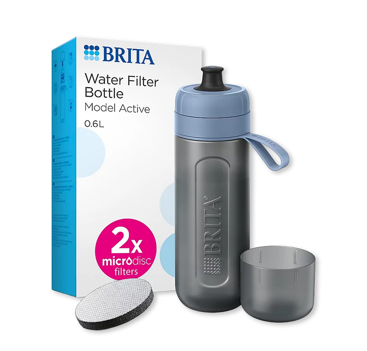 Brita Water Active Filter Bottle Dark Blue