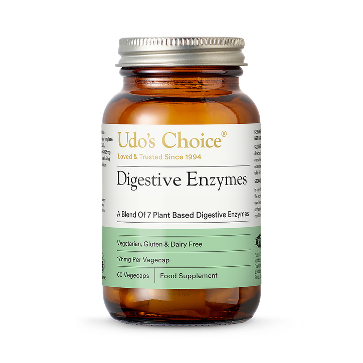 Udo's Choice Digestive Enzyme Blend 176mg 60's - Vegecaps - 60 Capsules