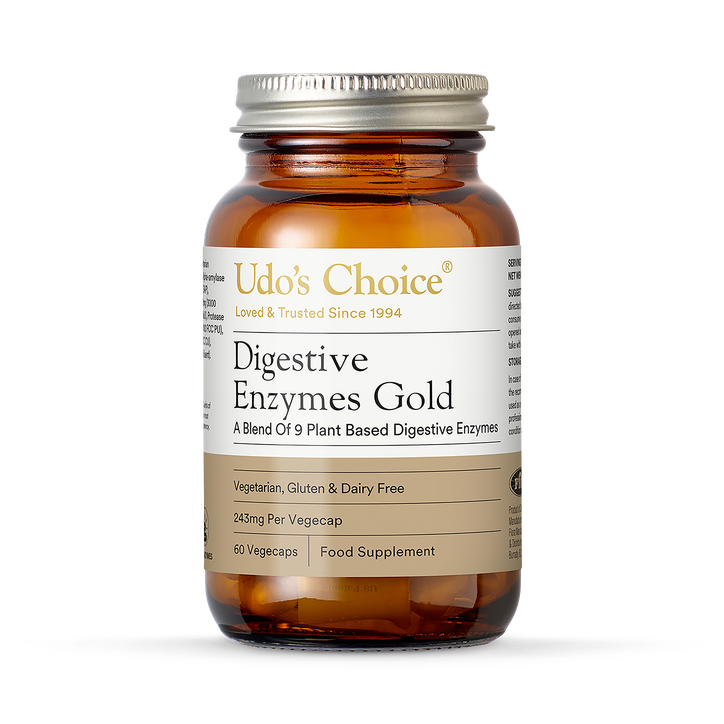 Udo's Choice Digestive Enzyme Gold 60's- HIGH STRENGTH! - 60 Capsules