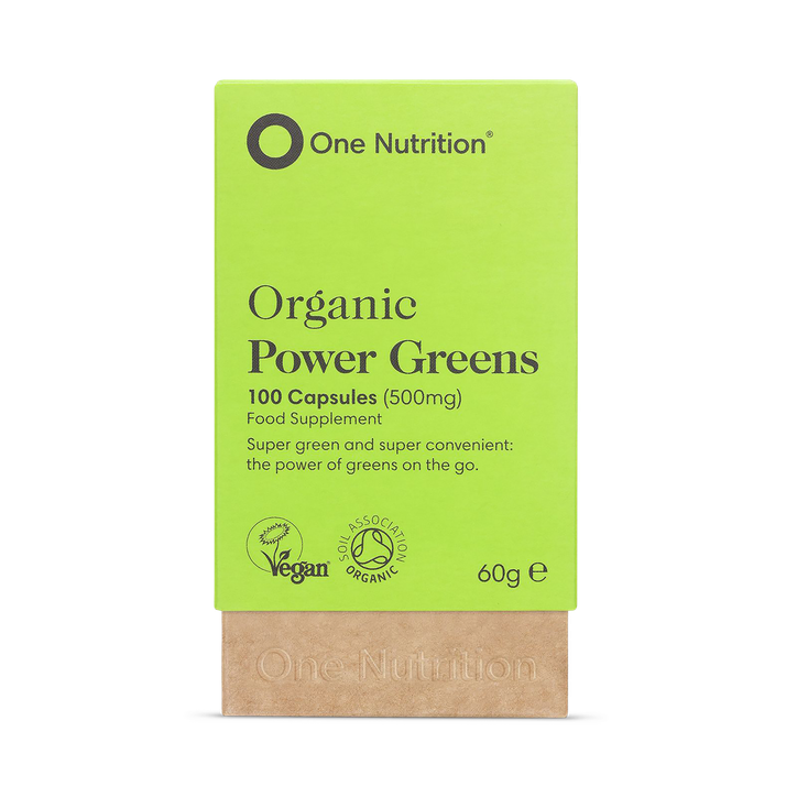One Nutrition Organic Power Greens 500mg - 100 Vegecaps