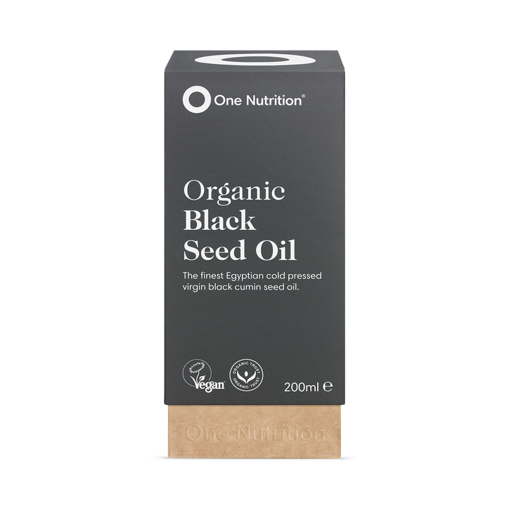 One Nutrition Organic Black Seed Oil 200ml - VEGAN