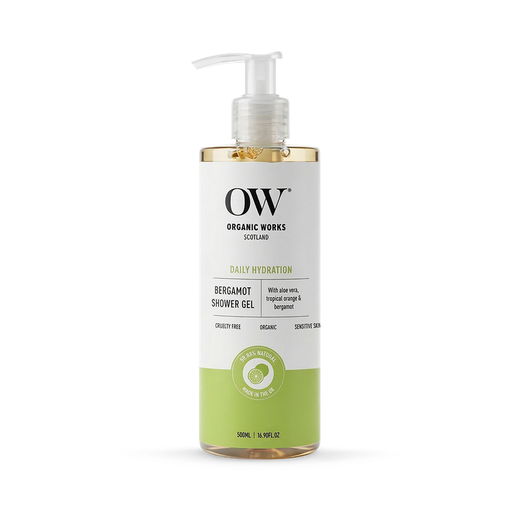 Organic Works Bergamot Shower Gel 500ml