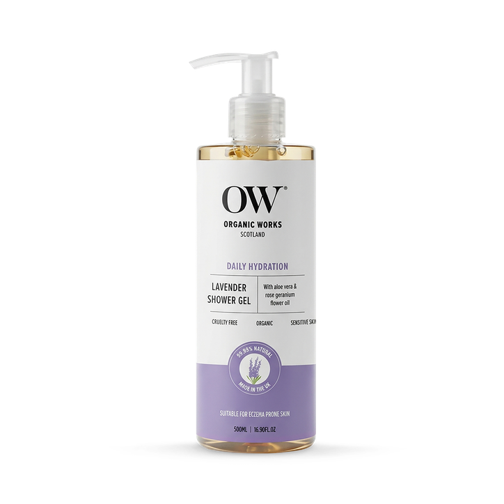 Organic Works Lavender Shower Gel 500ml