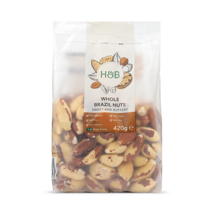 Holland & Barrett Whole Brazil Nuts 420g