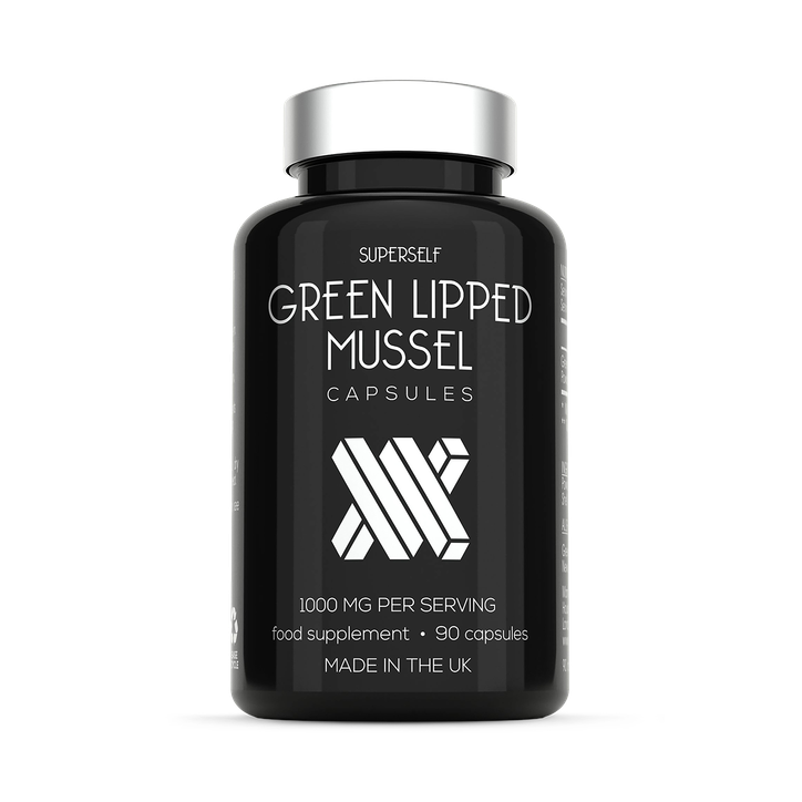 SuperSelf Green Lipped Mussel New Zealand 1000mg 90 Capsules