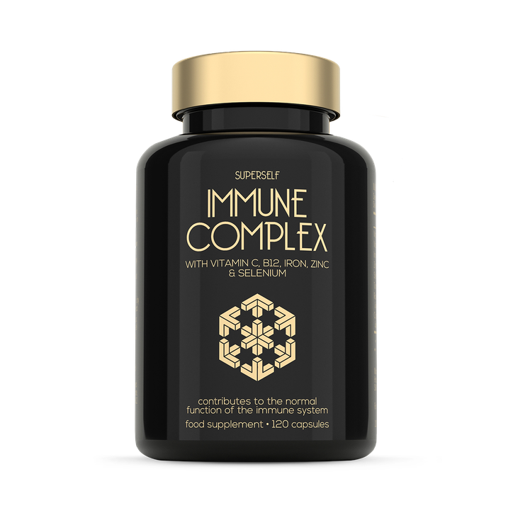 SuperSelf Immune System Booster - Support & Recovery Complex 120 Capsules