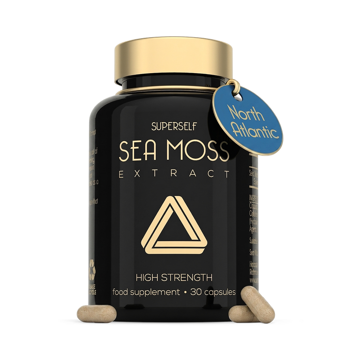 SuperSelf Sea Moss Wildcrafted North Atlantic 30 Capsules