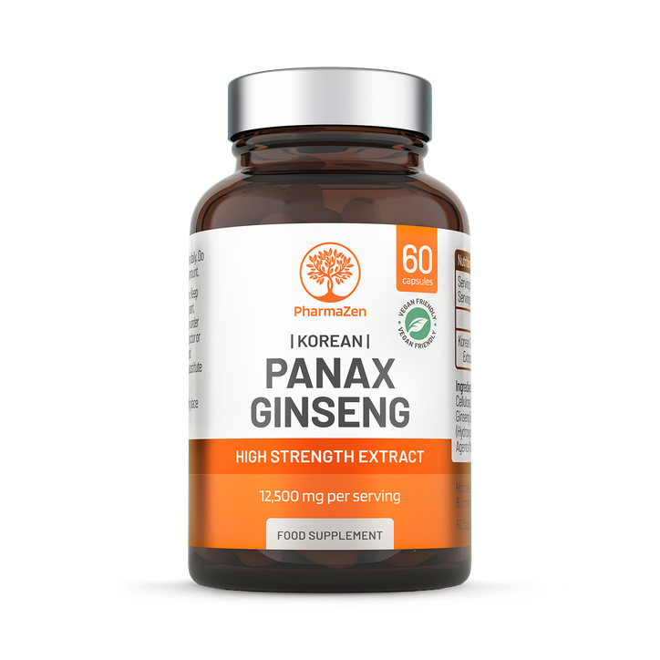 PharmaZen Korean Panax Ginseng Extract 60 Capsules