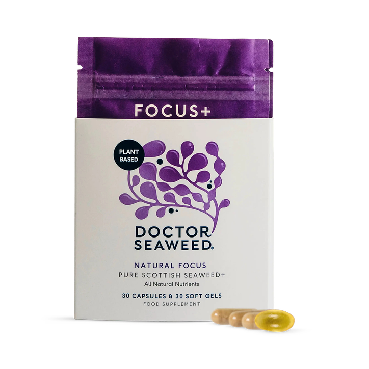 Doctor Seaweed's Focus+ Supplement 60 Capsules