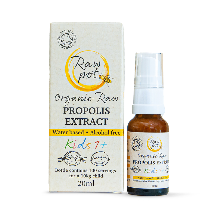 Raw Pot Organic Raw Propolis Extract Kids 1+