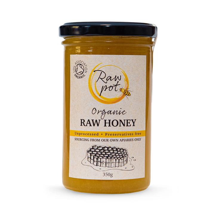 Raw Pot Organic Raw Honey