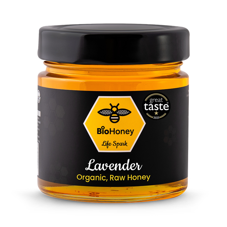 BioHoney Organic Raw Honey Lavender 300g