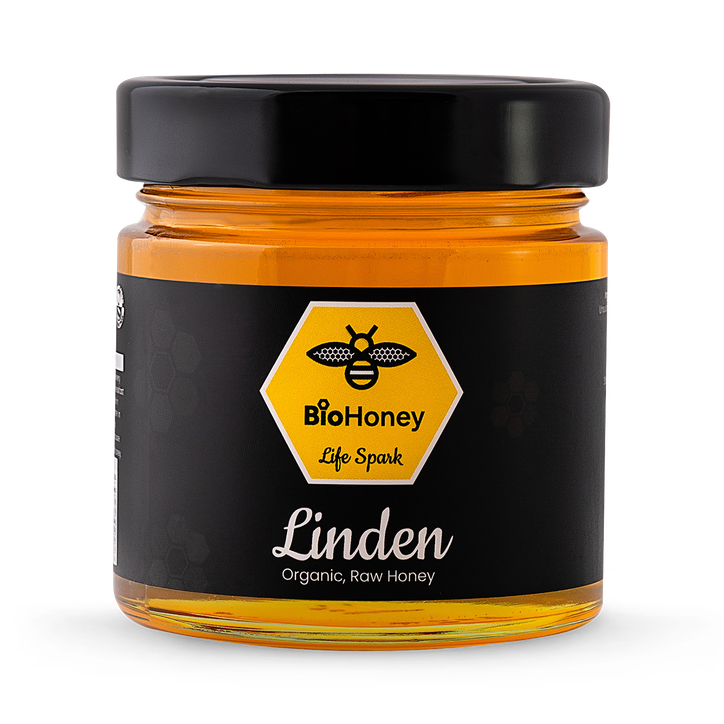 BioHoney Organic Raw Linden Honey 300g