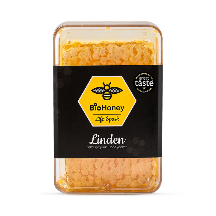 BioHoney Organic Raw Honeycomb Lavender 200g
