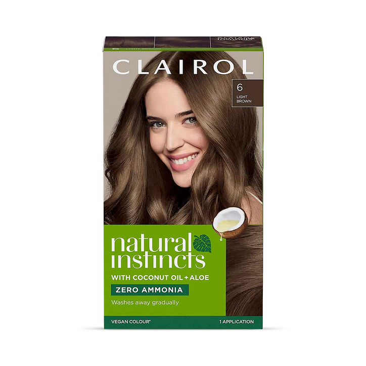 Clairol Natural Instincts Light Brown 6