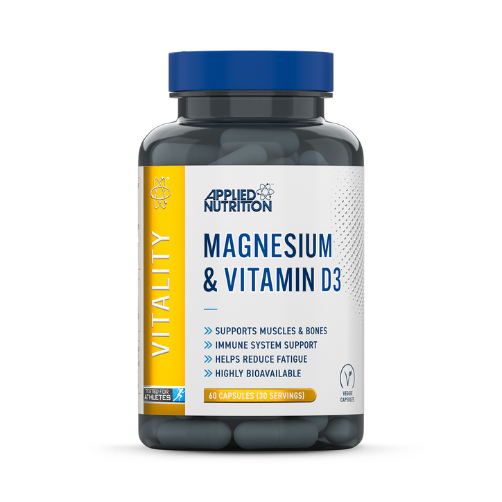 Applied Nutrition Magnesium & Vitamin D3 - 60 Capsules