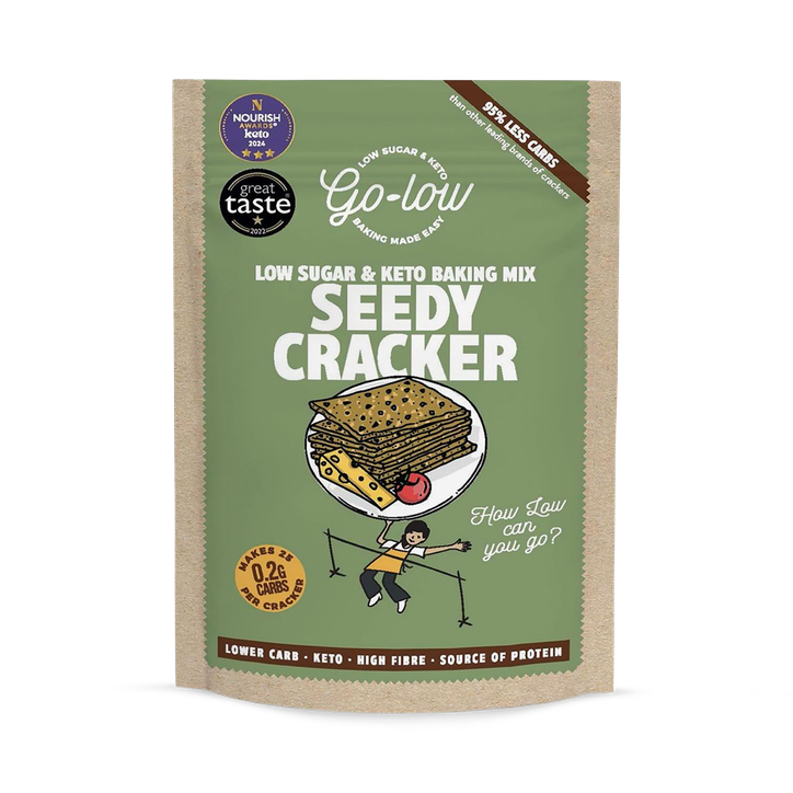 Go Low Seedy Cracker Mix - Low sugar, Keto, Low carb 169g