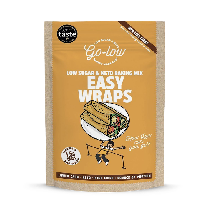 Go Low Easy Wrap Mix - Low sugar & Keto, Gluten free 166g