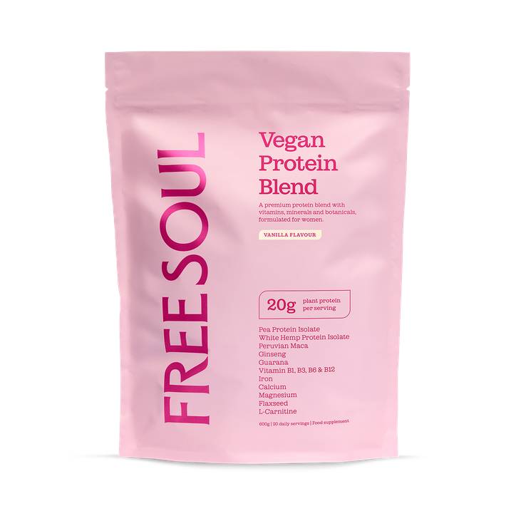 Free Soul Women's Vegan Protein Blend Vanilla 600 G