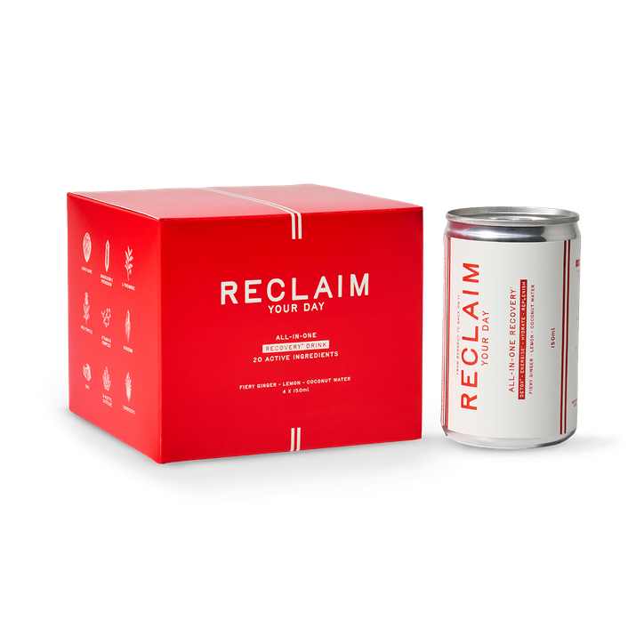 Reclaim Recovery Drink - 20 Active Ingredients - 4x150ml