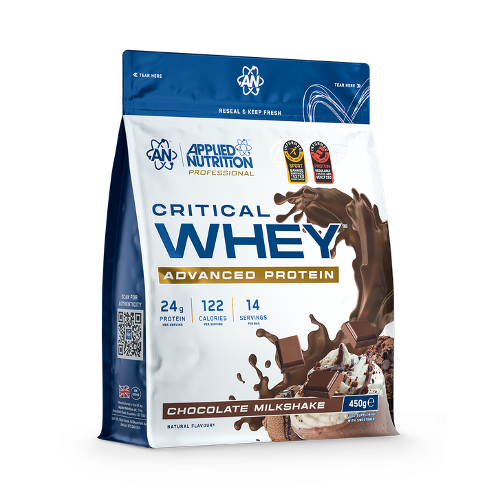 Applied Nutrition Critical Whey Protein Powder Chocolate 450 g