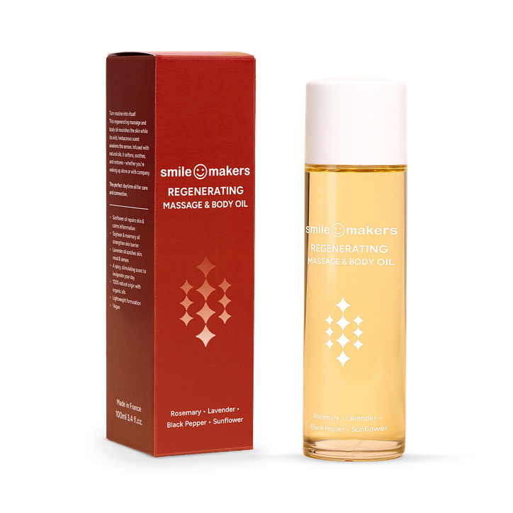 Regenrating Body Massage Oil, 100% Natural, Rosemary and Lavender 100ml