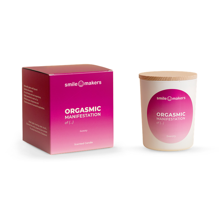 Sweaty Manifestation Scented Candle, Sandalwood and Vetiver 180g