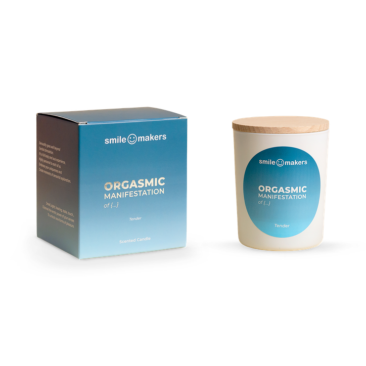 Tender Manifestation Scented Candle, Vanilla and Bergamot 180g