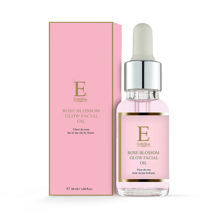 Erth Skin London  Rose Blossom Glow Facial Oil 30ml