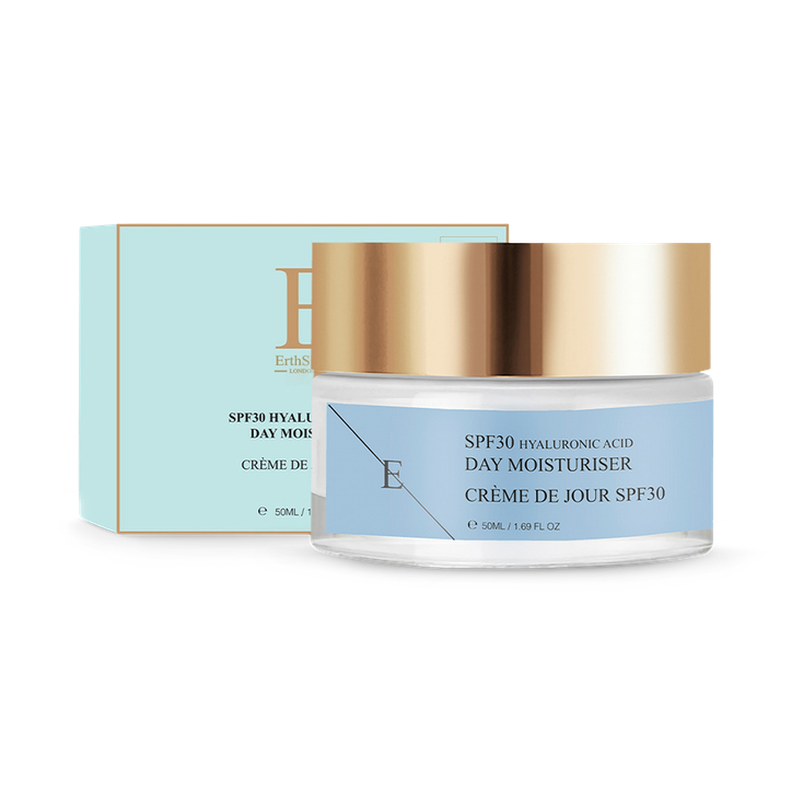 Erth Skin London  SPF 30 Hyaluronic Acid Day Cream 50ml