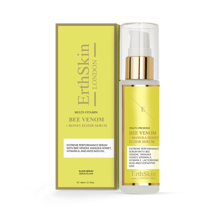 Erth Skin London Bee Venom + Manuka Honey Elixir Serum 60ml