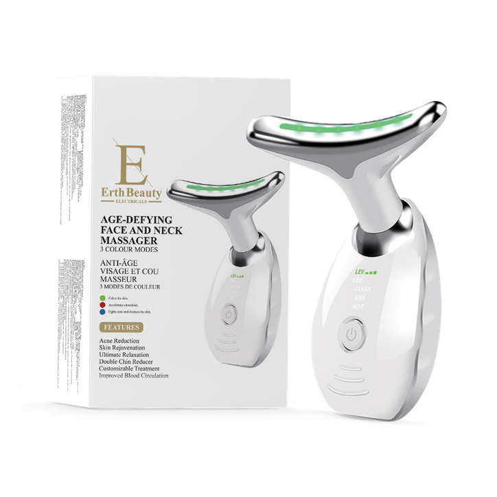 Erth Skin London  AGE -DEFYING FACE AND NECK MASSAGER white