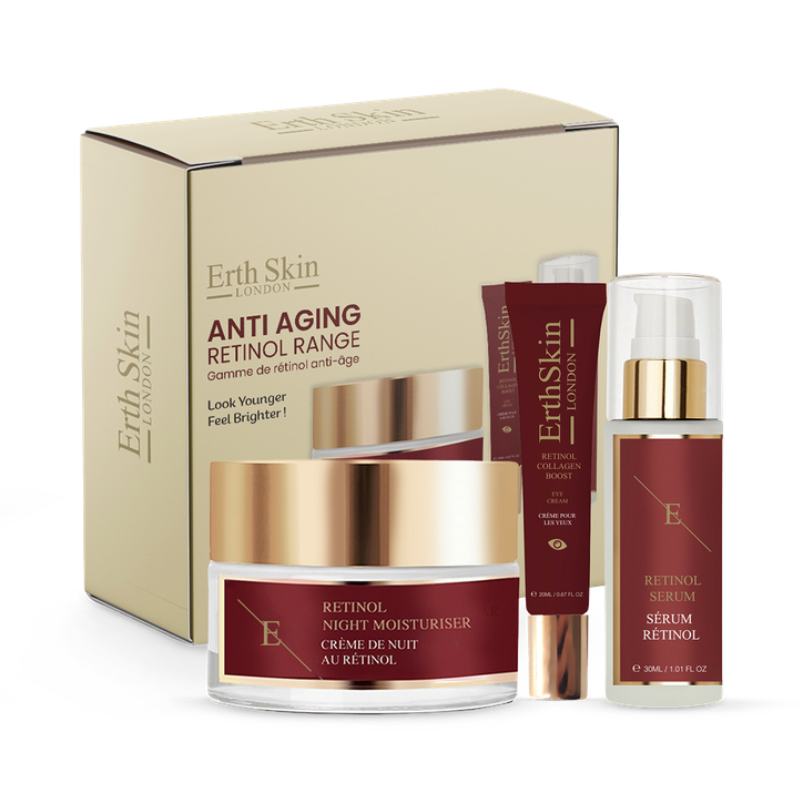 Erth Skin London Anti Aging Retinol Range