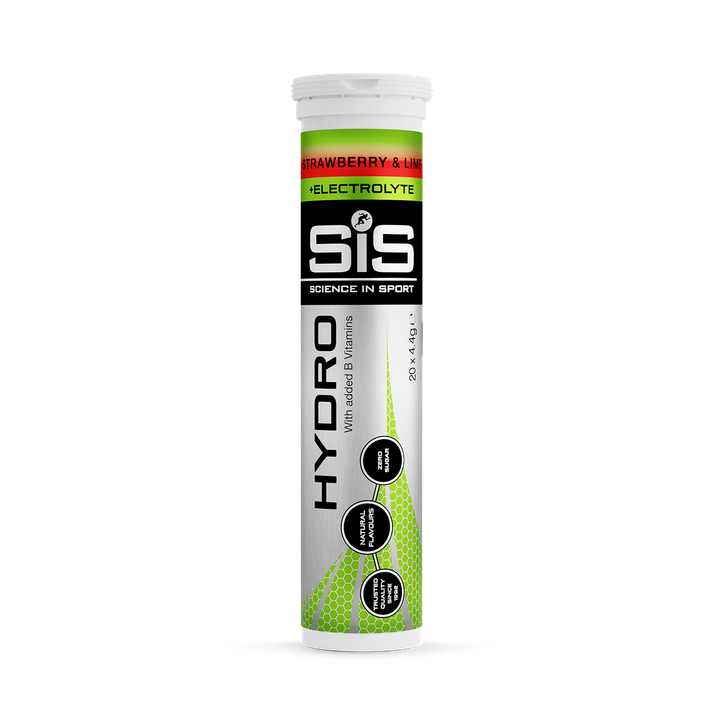 SIS Effervescent Tablets Hydro Strawberry Lime 20 Tablets
