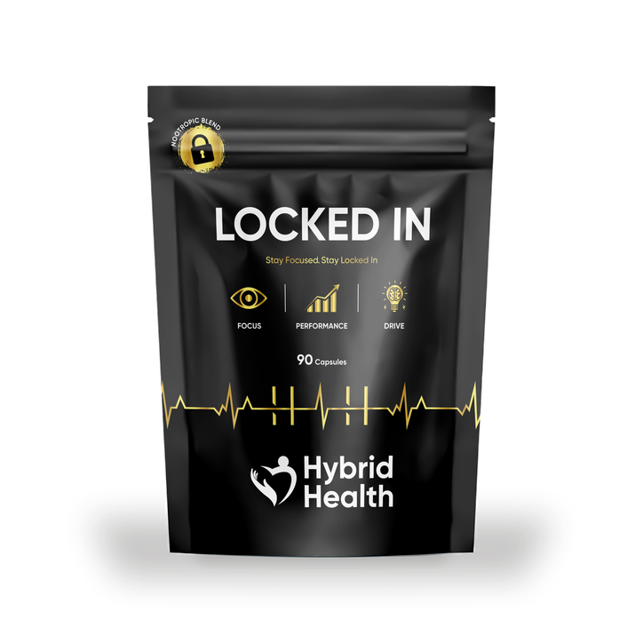 Hybrid Health Locked In 12-in-1 Focus Nootropic Complex 90 Capsules