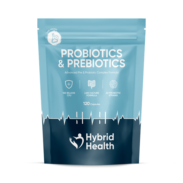 Hybrid Health Probiotics + Prebiotics 120 Capsules