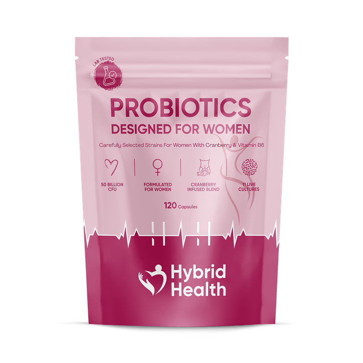 Hybrid Health Probiotics for Women 120 Capsules