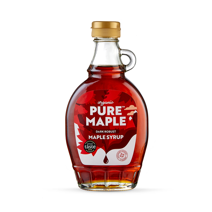 Pure Maple Organic Dark Robust Maple Syrup 312g