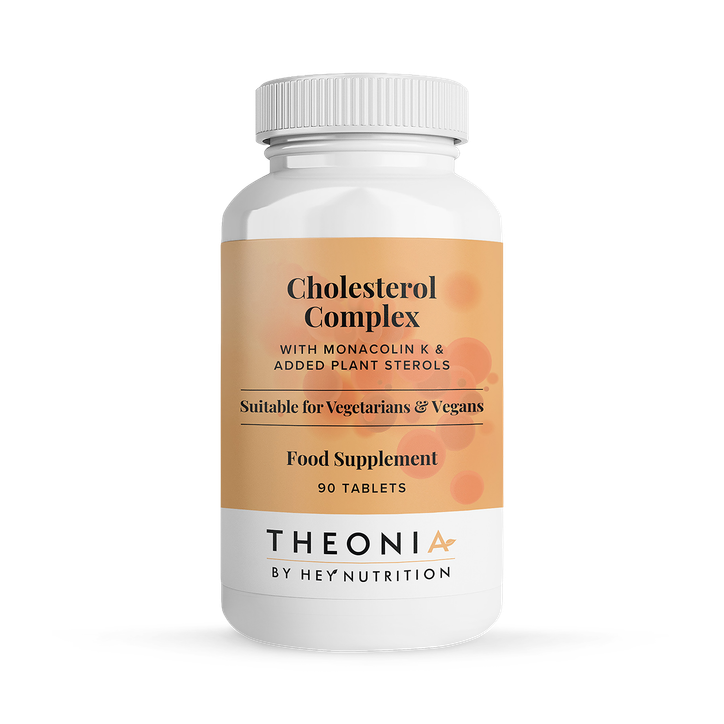 Theonia Cholesterol Complex with Monacolin K & Added Plant Sterols 90 Tablets
