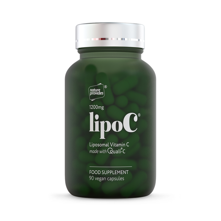 Nature Provides lipoC® (1200mg) Liposomal Vitamin C with Quali-C® 90 Capsules