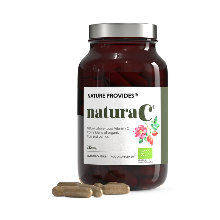 Nature Provides naturaC® (225mg) Organic Whole Food Vitamin C 90 Capsules
