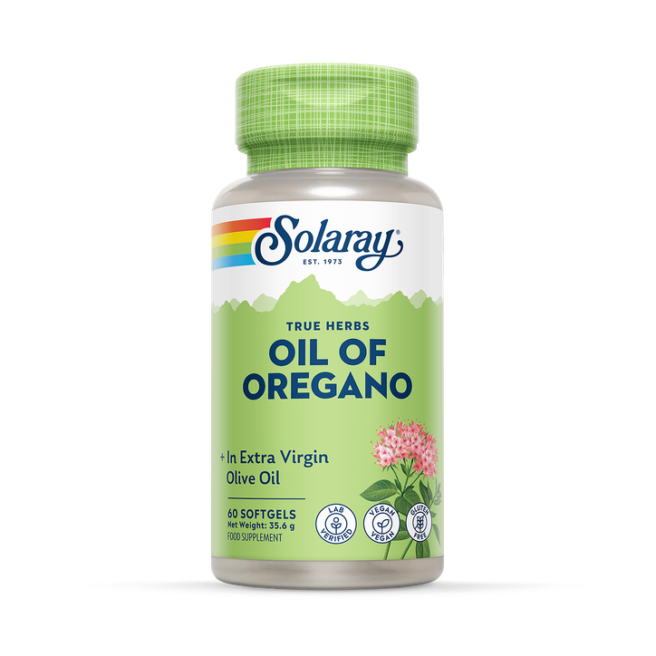 Solaray Oil of Oregano 150mg Capsules - 60 softgels