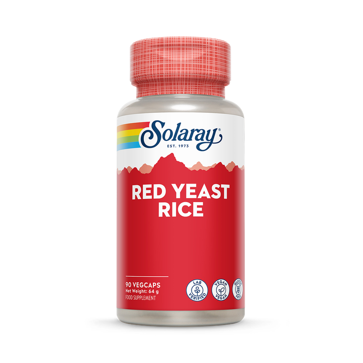 Solaray Red Yeast Rice 600mg 90 Capsules