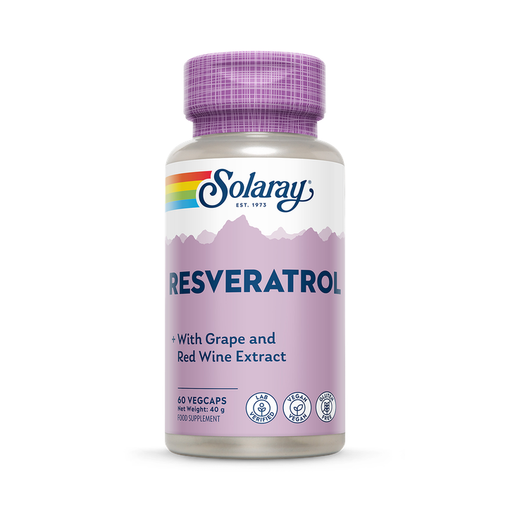 Solaray Resveratrol Complex 60 Capsules