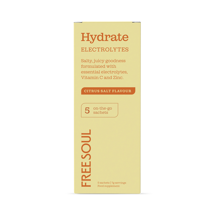 Free Soul Hydrate Electrolytes Sachets Citrus 5 Sachets - 5 Sachets