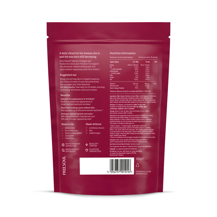 Free Soul Collagen Glow White Peach 180 g image 2