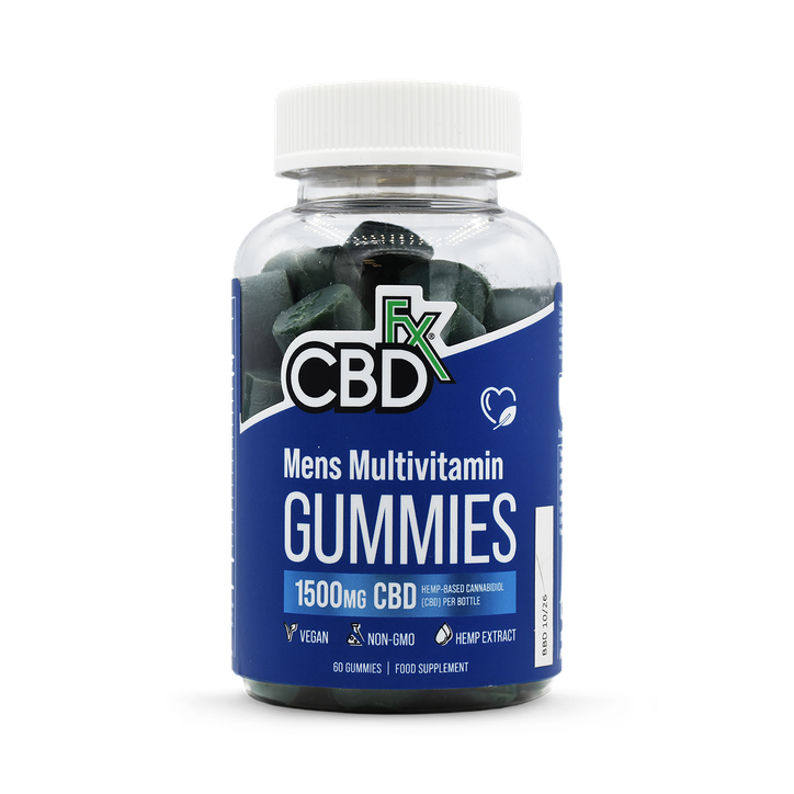 CBD FX Multivitamin Men Gummies 1500mg 60 gummies
